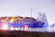 Baltimore bridge collapse post Singaporean ship crash: Survivor search in progress